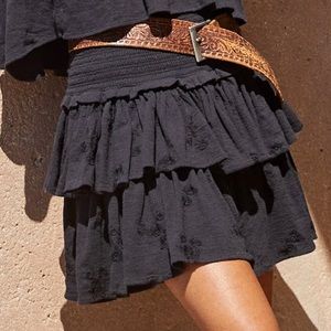 Unsubscribed by Aerie Tiered Mini Skirt